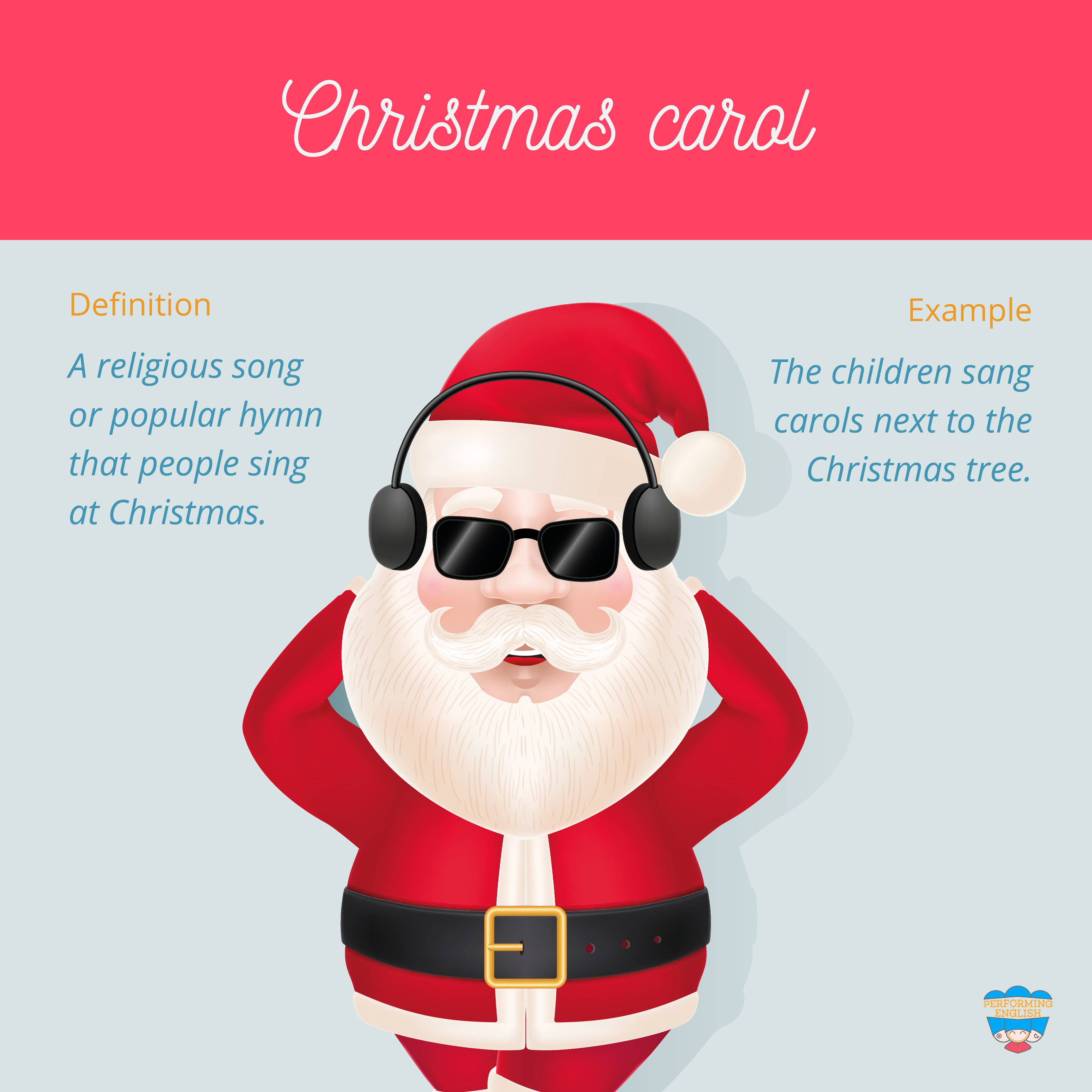 Papa Noel En Ingles Vocabulario de Navidad en inglés que debes conocer - Performing English